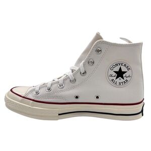 NEW Converse Chuck 70 Hi Top Sneakers Unisex Men 6 Women 8 White Garnet Canvas‎